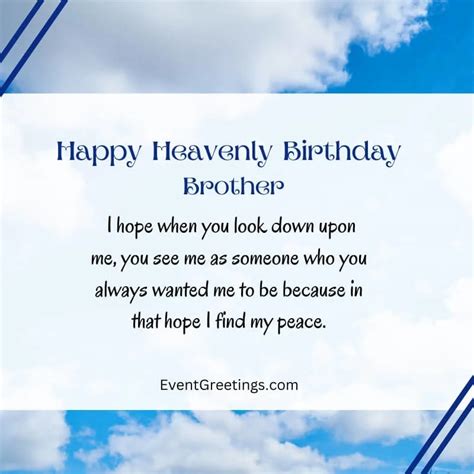 happy birthday in heaven brother|birthday wishes for deceased brother.